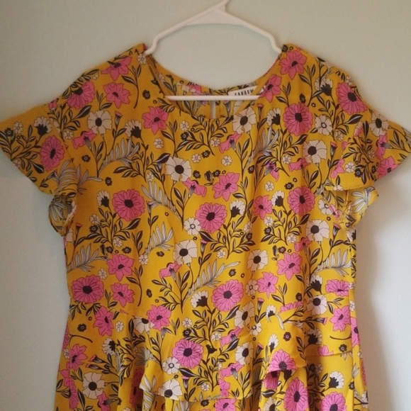 Farrow Floral Shift Dress - Size M - Picture 2 of 8